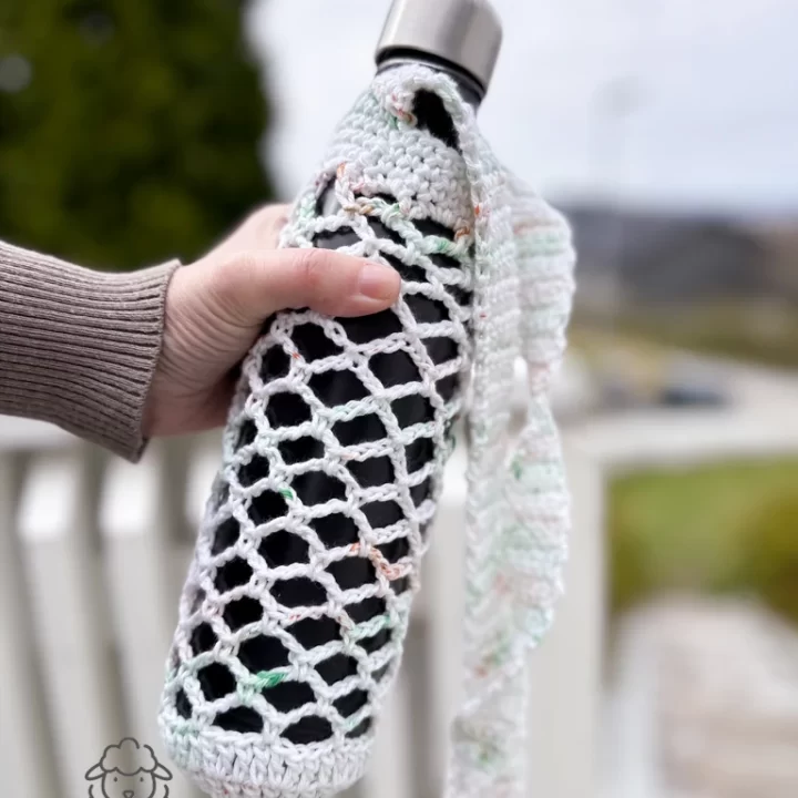 Crochet Summer Bottle Holder