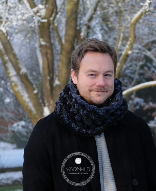 Crochet mens cowl