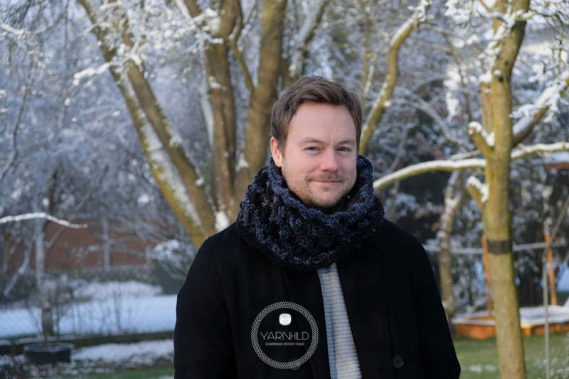 Crochet mens cowl - Free crochet pattern on Yarhnild.com