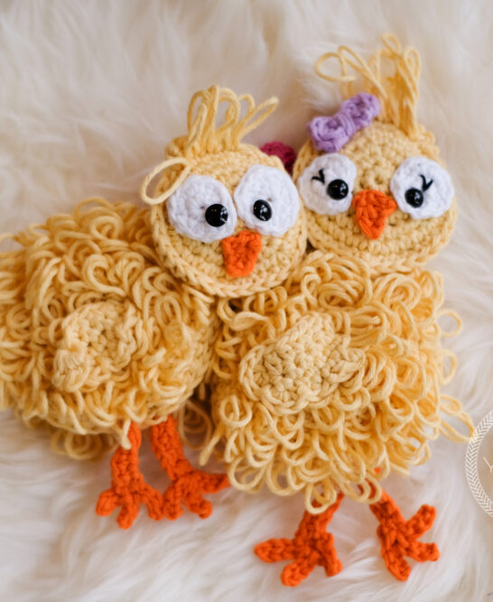 free crochet pattern easter chicks