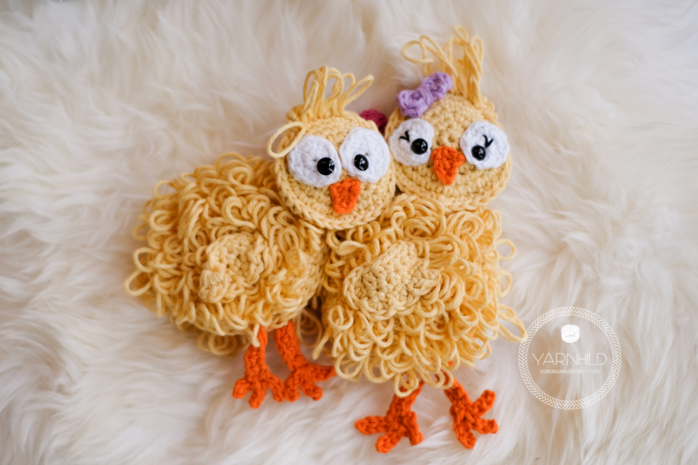 Crochet Easter Chicks - A free crochet pattern - Yarnhild.com