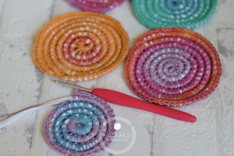 crochet coasters