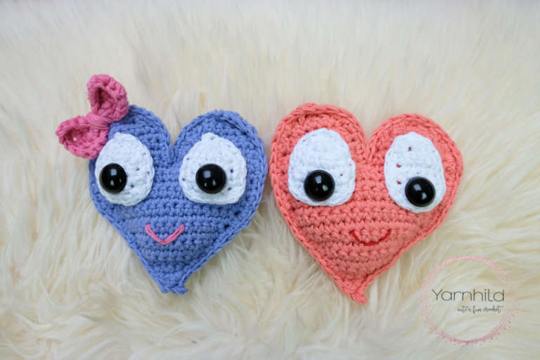 Crochet Heart for Valentine's day