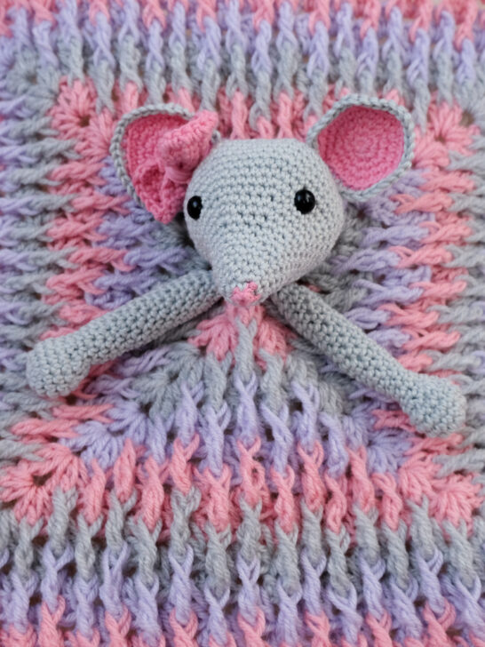 Crochet mouse lovey