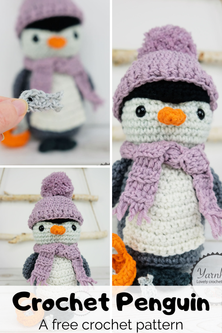 Crochet an amgurumi penguin Easy and cute crochet penguin pattern