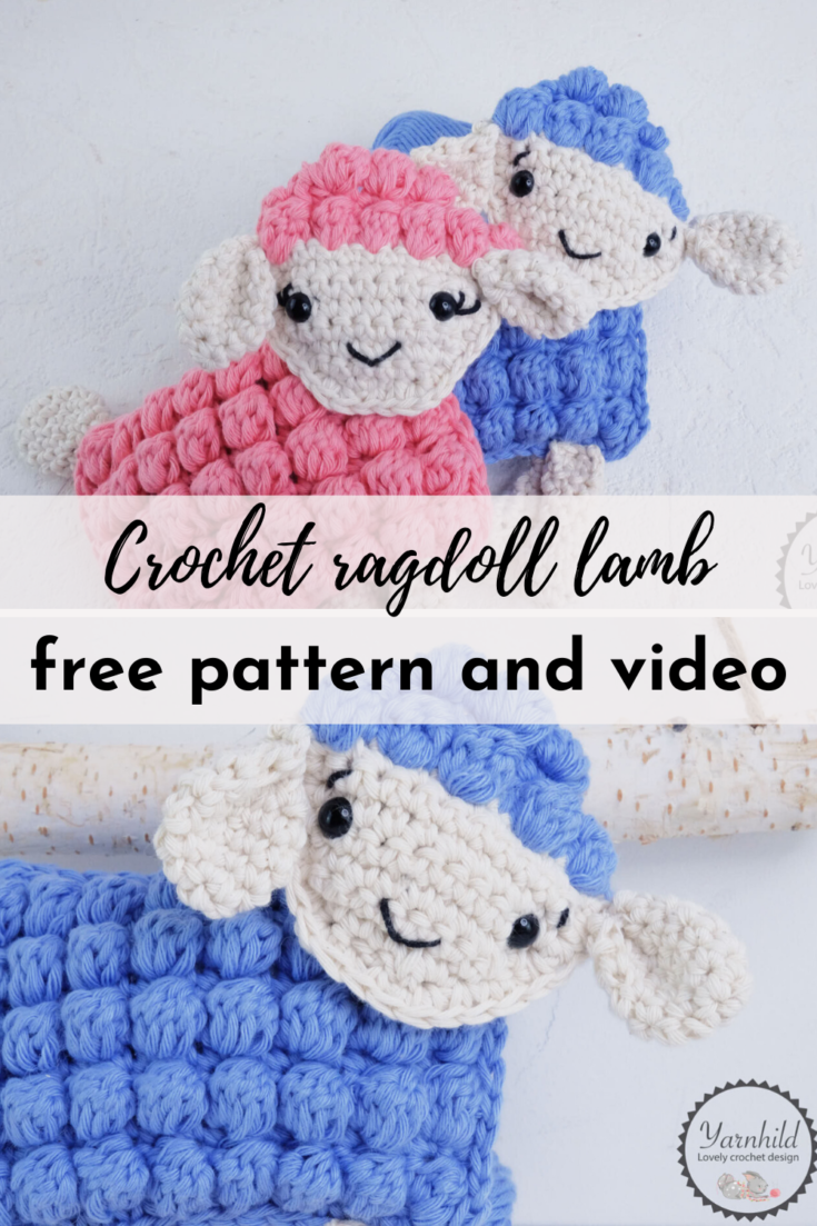 Sverre The Lamb - Crochet Along - Part 1 — Crochet Lamb Video Tutorial