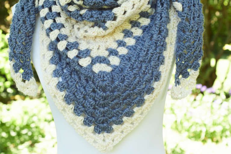 The granny square shawl