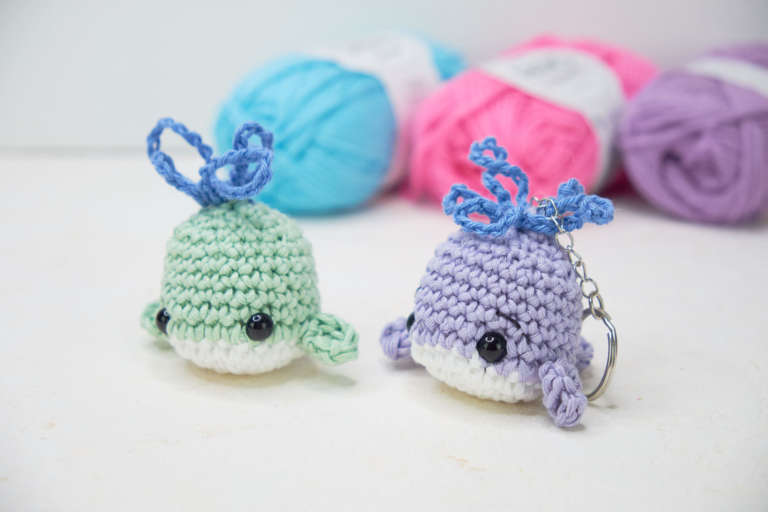 Wilbur the whale - free crochet whale pattern