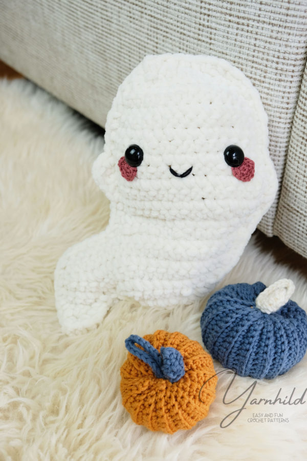 Crochet ghost by Spin a yarn crochet — Cute and cuddly crochet ghost