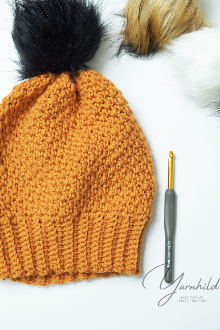 Crochet hat free pattern