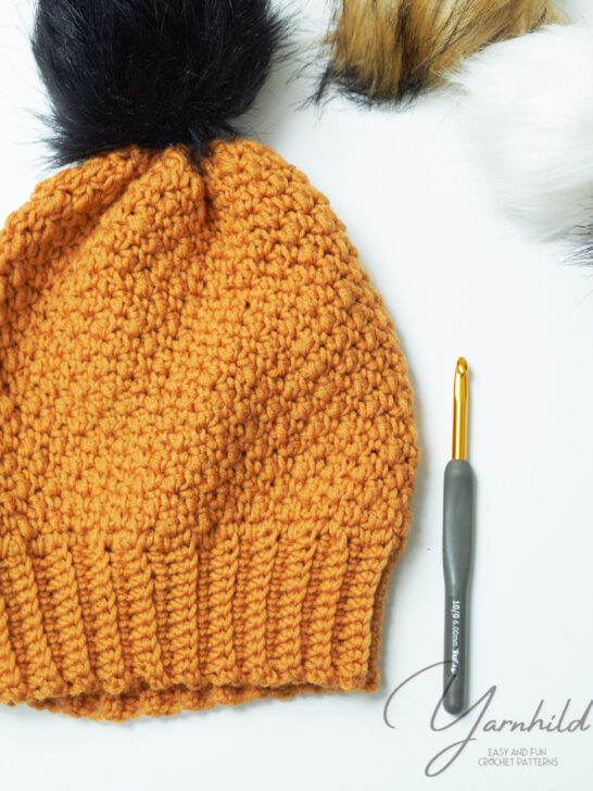 Crochet hat free pattern