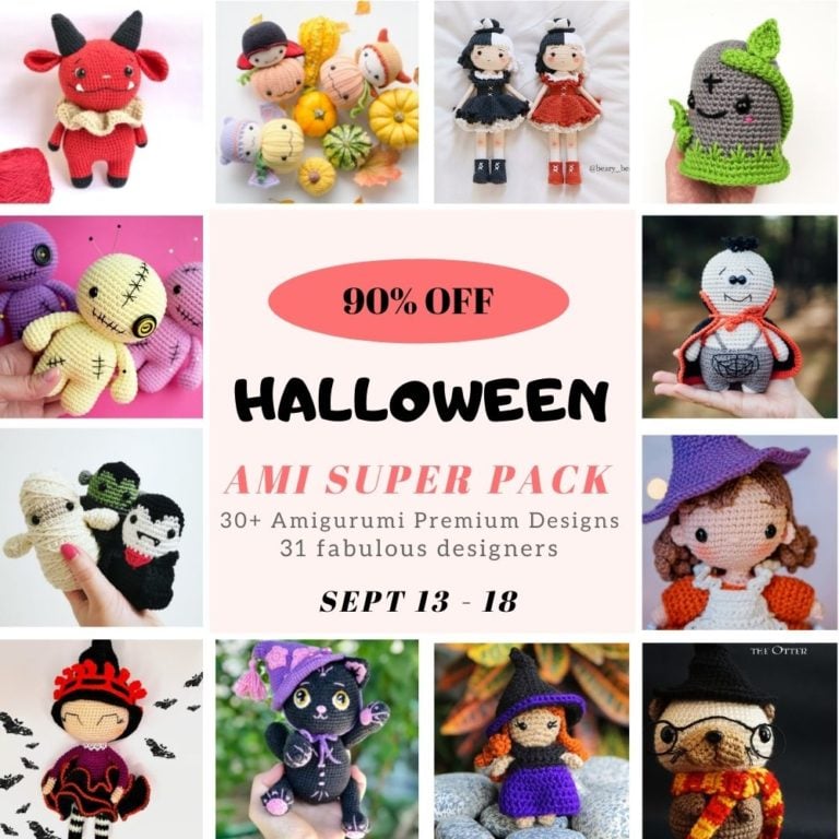 Amazing amigurumi patterns for Halloween - Ami super bundle