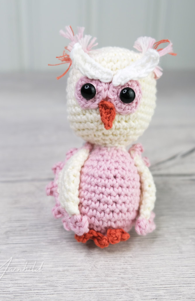 Crochet owl pattern - Free and easy crochet pattern 