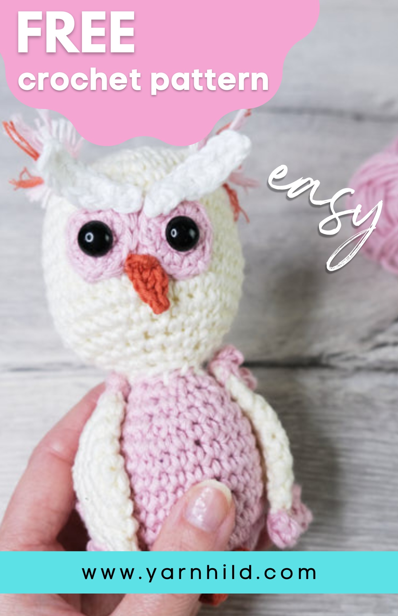 Crochet owl pattern Free and easy crochet pattern