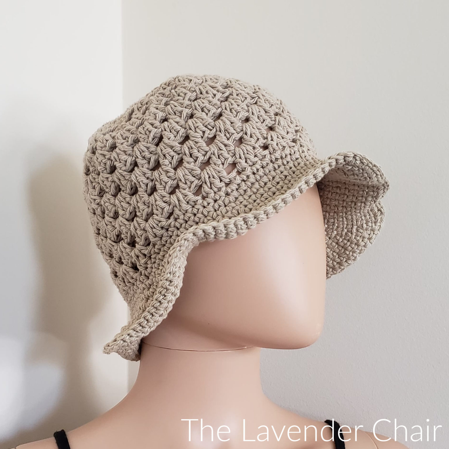 Granny stitch sun hat 