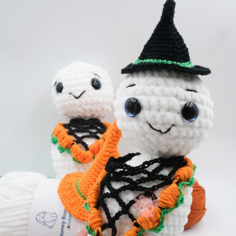Crochet Ghost Video Tutorial – Rim the Halloween Amigurumi Ghost