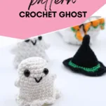crochet amigurumi ghost