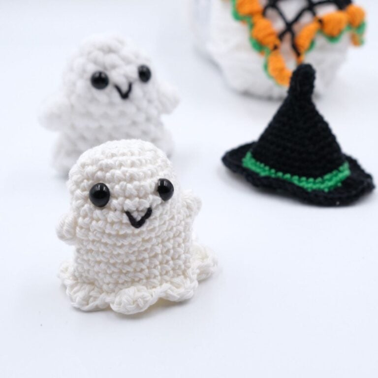 Free Crochet Mini Ghost Pattern - Quick & Beginner-Friendly