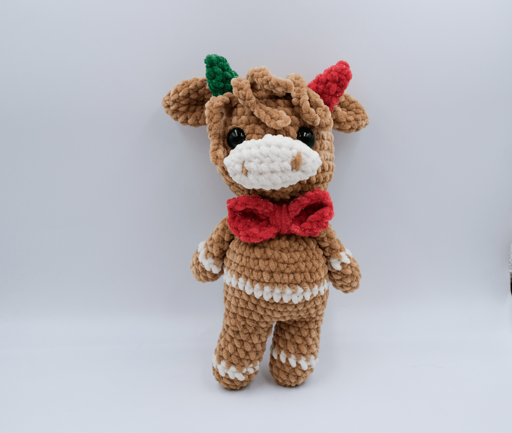 crochet christmas plush