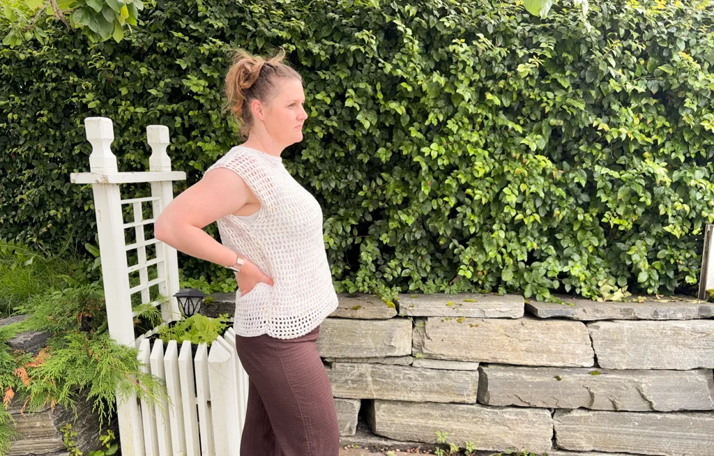 crochet summer top