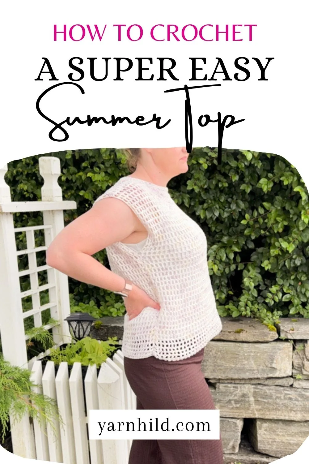 crochet summer top